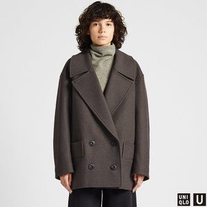 Uniqlo U Wool-Blend Peacoat